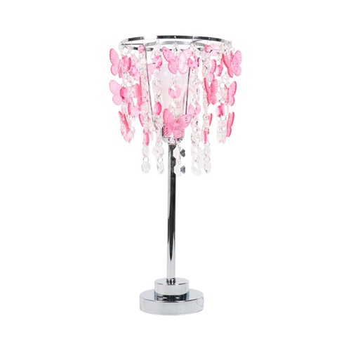 New pink butterfly - new,