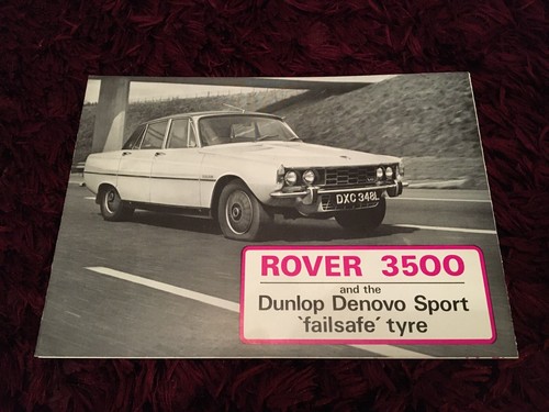 Rover 3500 the dunlop denovo - rover,