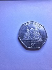 2009 Gibraltar 50p Fifty Pence