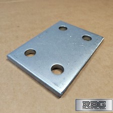 2" Drop Plate 4 Holes for Tow Ball M16 Steel Tow Bar Adjustable Silver 3 inch UK