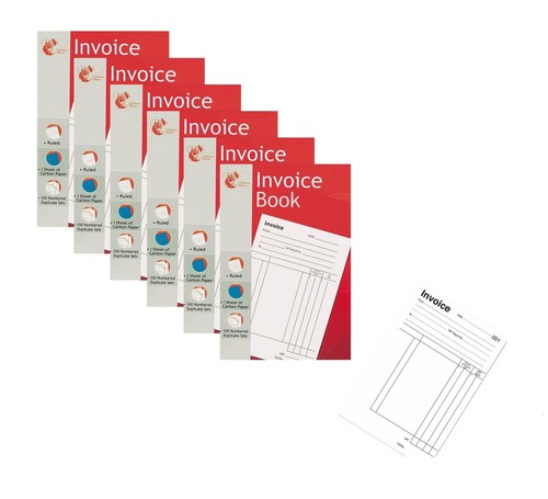 Full size invoice receipt - 6,