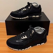Lanvin - Runners Lace Up Trainers Sneakers EU 42 UK 8 US 9 Black 100% Authentic