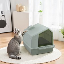 Large Hooded Cat Litter Tray
