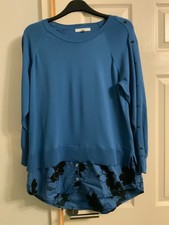 Next blue mock jumper with