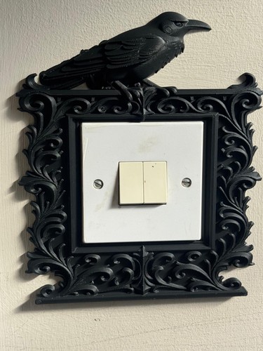 Raven gothic light - raven,