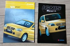 Suzuki Ignis Sport 1.5 VVT 2003-2004 UK and Dutch Market Sales Brochures