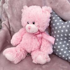 Plush Super Soft Teddy Bear Elephant Cuddly Toy Baby Gift with Ribbon Pink/Blue