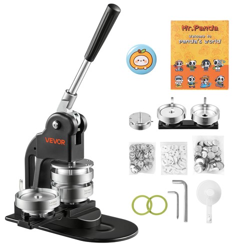 Vevor button maker machine - vevor, 3"