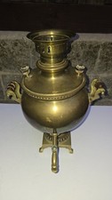 Antique Brass Russian Samovar