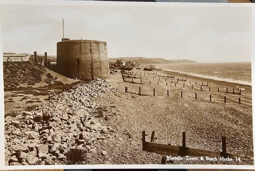 Vintage rppc martello tower - vintage,