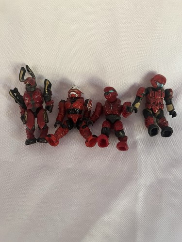 Four mega bloks - halo, figures