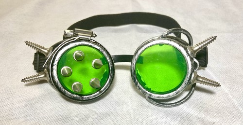 Steam punk goggles - steam,