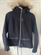 Descente Ski Jacket With Real Fur Detachable Trim On The Hood