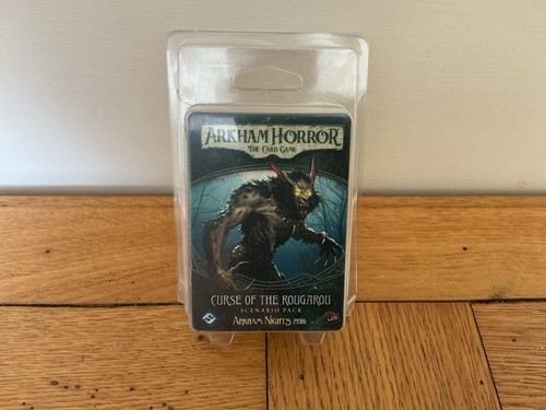 Arkham horror card - arkham, curse