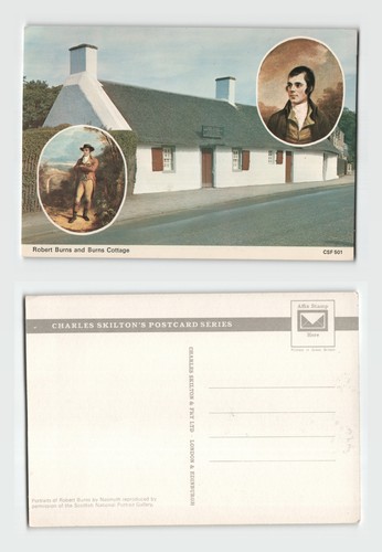 Postcard robert burns and - -,