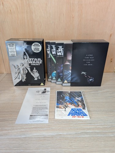 Star wars trilogy dvd box - star, set