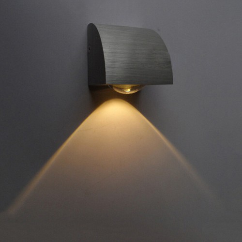 Led aluminum wall light - led,