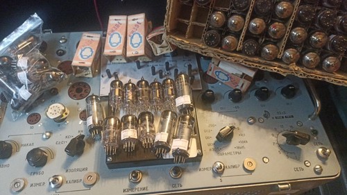 Tube tester 3full - tester, l3-3(befor