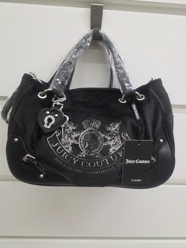 Juicy couture black velour - couture,