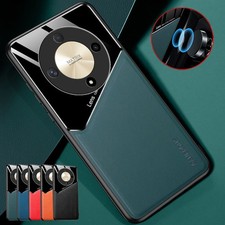 Magnet Leather Back Case For