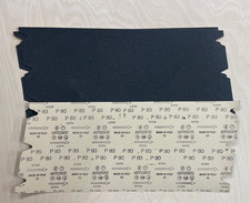 3 x Floor sander sheets, 205 x 478mm to fit Hiretech HT8, P80