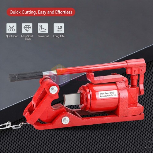 Hydraulic wire rope cutter - rope,