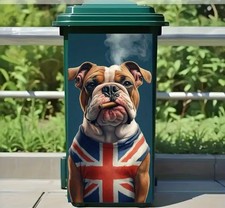 British bull dog UK Flag