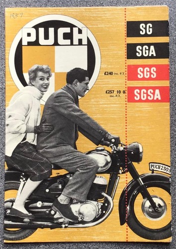 Puch 250 motorcycle range - sg,