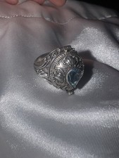 Vintage Blue Topaz Poison