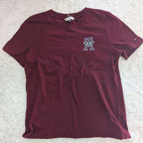 Ladies burgundy tommy - ladies, hilfiger