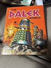 BBC 1965 Annual Dr Who Hardback the Dalek World, great condition