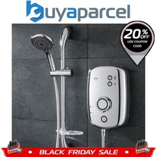 Triton Kito 9.5kw Polished Chrome Electric Shower -Rp T80XR Aquatronic Enlight