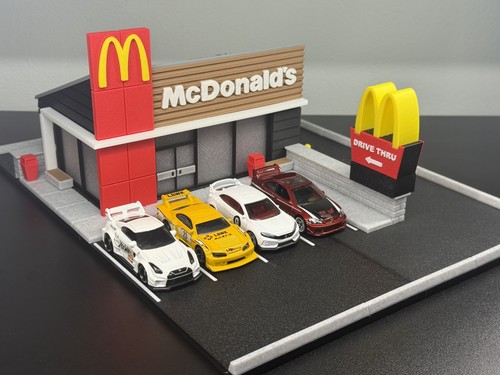 Scale mcdonald s - 1:64,