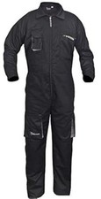 Black Work Wear Men's Overalls Boiler Suit Coveralls Garage Overalls Mechanics
