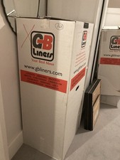 2 wardrobe extra-strong flat-packed removal/ storage boxes - double wall. SW15