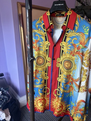 Versace silk barocco print - silk,