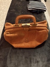 Annie Peruzzi Doctors Bag Brown Leather