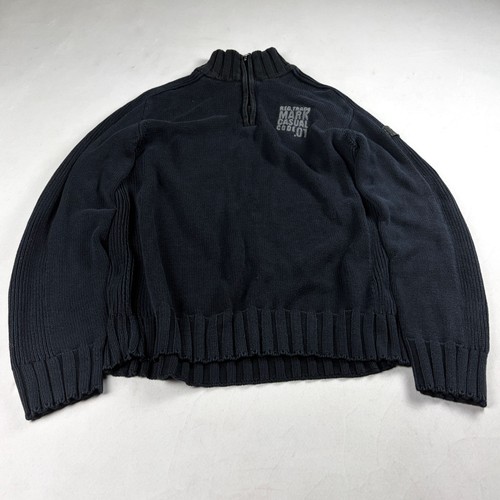 Mens vintage half zip knit - mens,