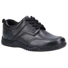 Hush Puppies Boys Harvey Leather School Shoes  FS8108