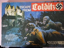Vintage 1970's Parker Brothers Escape From Colditz Board Game Complete contents