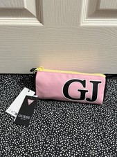 Guess Pink & Black Make Up Bag