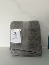 West Park Hand Towel Grey