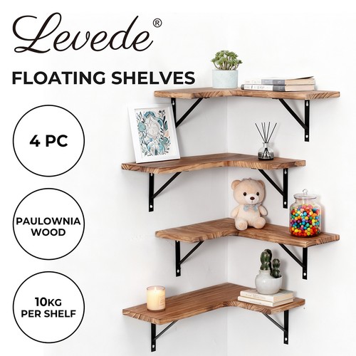 Levede 4pc corner floating - corner,