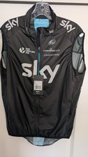 *NEW+TAGS* *FREE SHIPPING* Rapha Sky Pro Cycling Team Wind Vest Gilet XL
