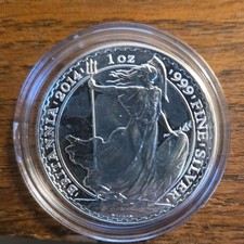 1oz Silver britannia 2014