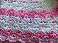Baby Blanket. Hand Crochet