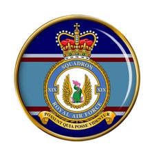 19 Squadron, RAF Pin Badge