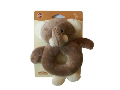 Plush elli raff baby rattle - plush,