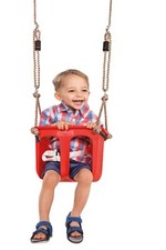 BABY BUCKET SWING SEAT RED