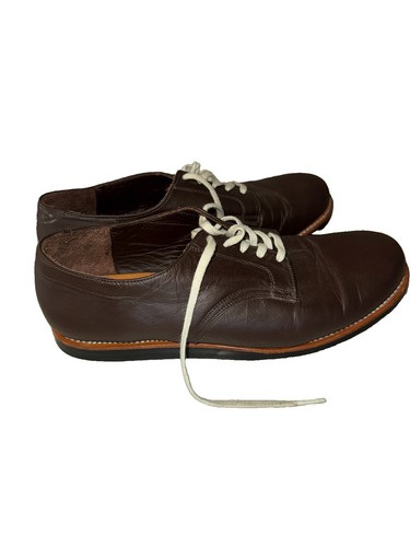 Unmarked handcrafted brown - handcrafted,